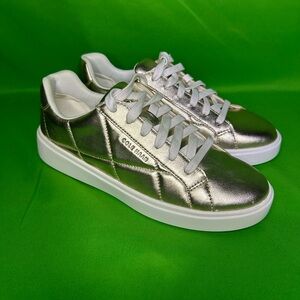 Cole Haan Soft Gold Quilted Sneakers